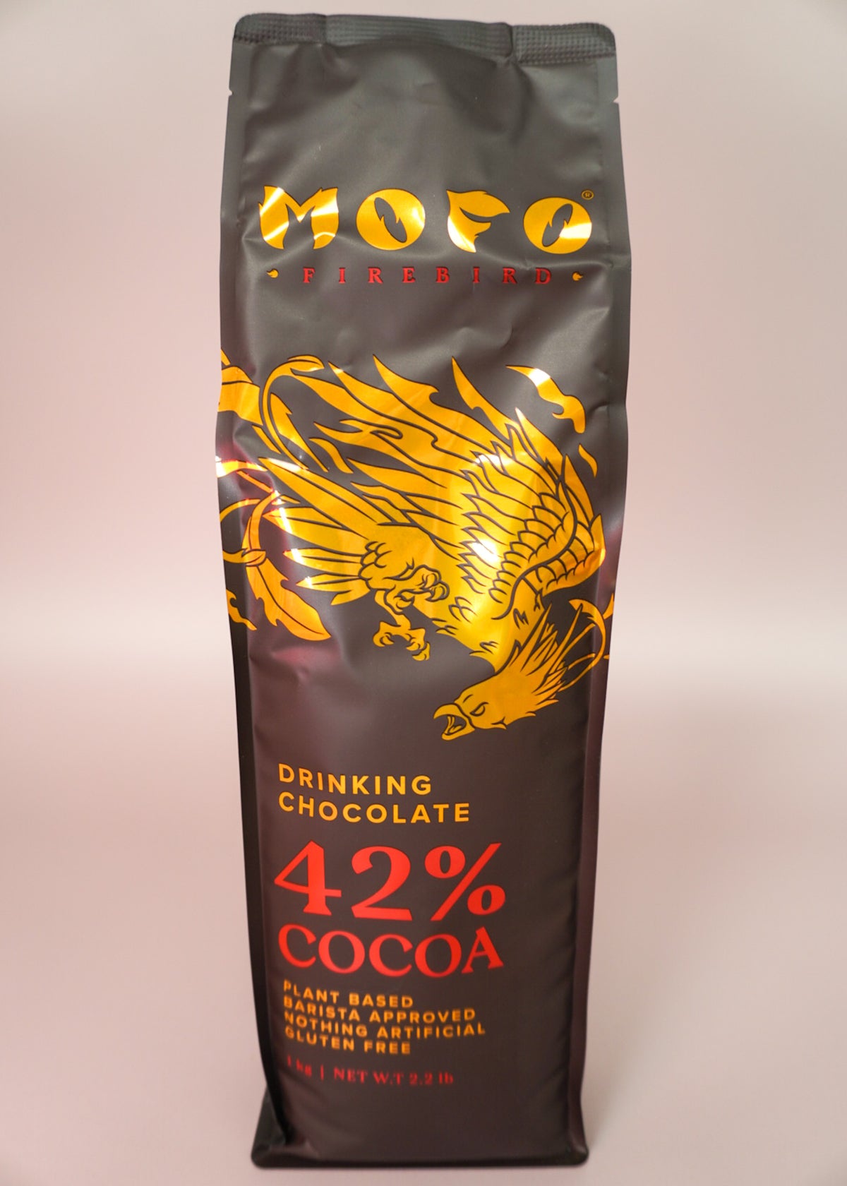MOFO Firebird 42% Drinking Chocolate 1kg (Koko deluxe new packaging)